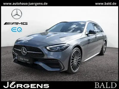 Gebraucht Mercedes C200 AMG 163 PS (119 kW) 2024 Grau selenite grey metallic Kombi