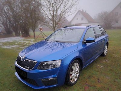 Gebraucht Skoda Octavia RS 184 PS (135 kW) 2016 Blau Kleinwagen