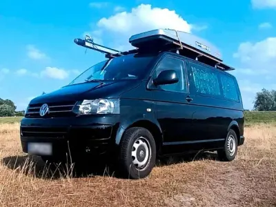 Gebraucht VW Multivan 140 PS (102 kW) 2013 Schwarz Van / Kleinbus