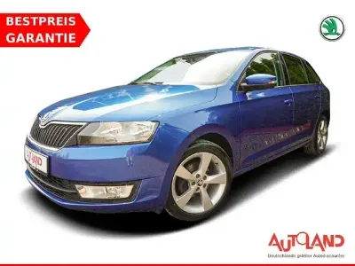 Brugt Skoda Rapid Style 90 HK (66 kW) 2017 Blå Hatchback