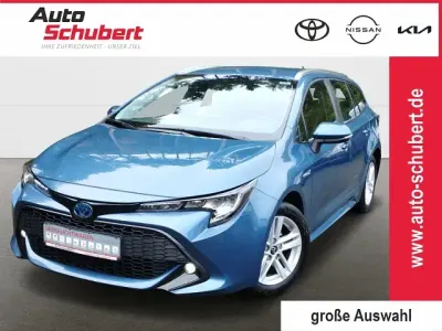 Gebraucht Toyota Corolla Business Edition 180 PS (132 kW) 2019 Blue metallic Kombi