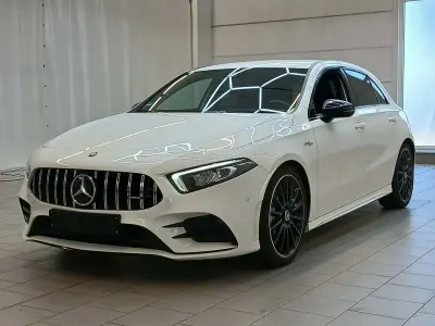 Gebraucht Mercedes A220 AMG line 190 PS (139 kW) 2019 Polarweiss  unilack Limousine