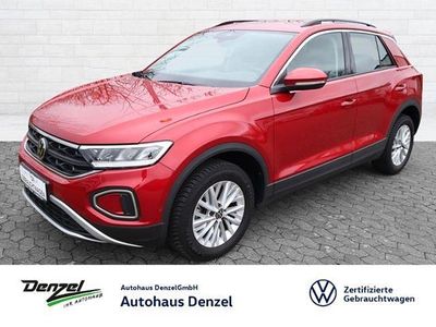 Usata VW T-Roc Life 110 CV (80 kW) 2022 Rosso SUV