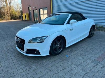 Second-hand Audi TT Roadster S-Line 210 CP (154 kW) 2011 Alb Cabrio