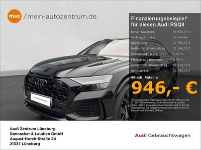 Gebraucht Audi RS Q8 Ambiente 600 PS (441 kW) 2022 Mythosschwarz metallic SUV