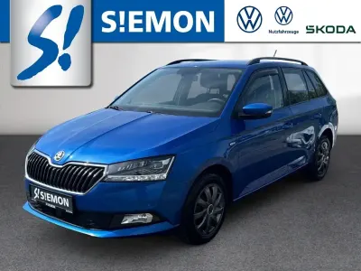 Gebraucht Skoda Fabia Soleil 75 PS (55 kW) 2019 Blau Kleinwagen