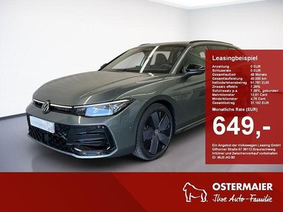 Schwarz Gebraucht 2025 VW Passat R-line Kombi | 47.790 € (Teuer)