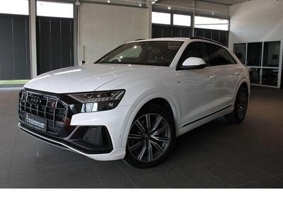 Second-hand Audi Q8 S-Line 286 CP (210 kW) 2022 Alb SUV