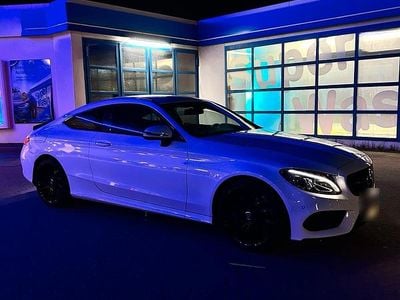 Gebraucht Mercedes C180 AMG line 200 PS (147 kW) 2016 Weiß Coupé