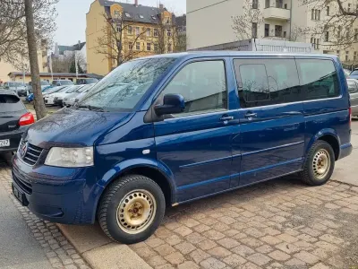 Second-hand VW T4 Comfortline 174 CP (127 kW) 2003 Albastru Van