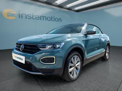 Gebraucht VW T-Roc Cabriolet 150 PS (110 kW) 2022 Grün Cabrio