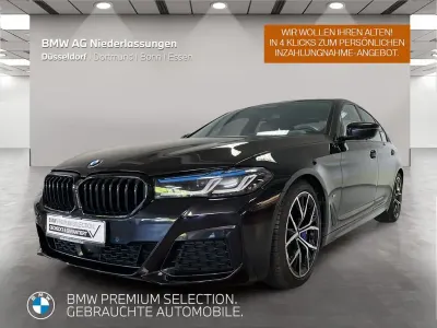 Brugt BMW M550 Performance 530 HK (389 kW) 2022 Sort Sedan