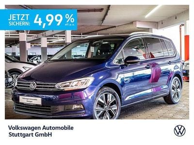Usata VW Touran Highline 150 CV (110 kW) 2022 Blu Monovolume