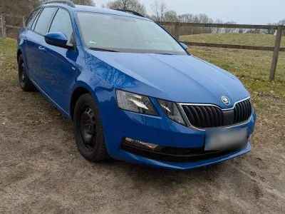 Gebraucht Skoda Octavia Clever 150 PS (110 kW) 2018 Blau Kombi