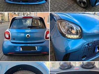 Gebraucht Smart ForTwo Coupé Passion 60 kW (82 PS) 2020 Blau Kleinwagen
