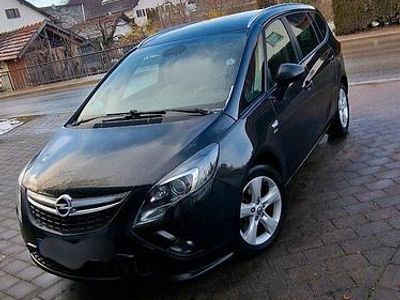 Gebraucht Opel Zafira Tourer 165 PS (121 kW) 2013 Schwarz Van / Kleinbus