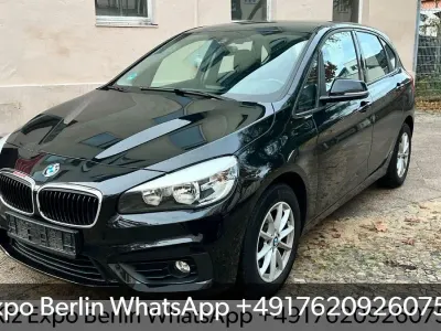 Gebraucht BMW 216 Active Tourer Sport Line 116 PS (85 kW) 2017 Schwarz Van / Kleinbus