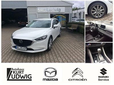 Gebraucht Mazda 6 Exclusive-Line 165 PS (121 kW) 2024 Rhodium white Kombi