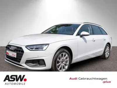 Gebraucht Audi A4 204 PS (150 kW) 2024 Gletscherweiß metallic Kombi