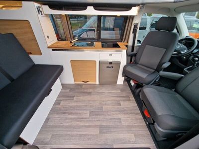 gebraucht VW T6 California+KÜCHE+BETT+DUSCHE+6 SITZER