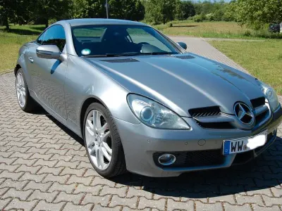 Gebraucht Mercedes SLK280 AMG 231 PS (169 kW) 2009 Grau Cabrio