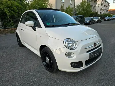 Brugt Fiat 500S 105 HK (77 kW) 2014 Hvid Cabriolet
