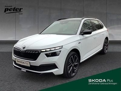 Gebraucht Skoda Kamiq Monte Carlo 150 PS (110 kW) 2022 Moonweiss (metallic) SUV