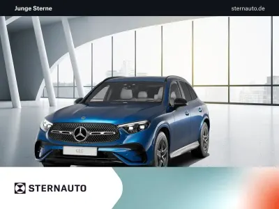 Gebraucht Mercedes GLC400d AMG 381 PS (280 kW) 2023 Lack spektralblau SUV