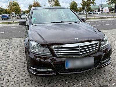 Gebraucht Mercedes C200 AMG line 136 PS (100 kW) 2011 Braun Limousine