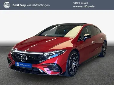 Gebraucht Mercedes EQS450+ Premium 244 kW (333 PS) 2022 Rot Limousine