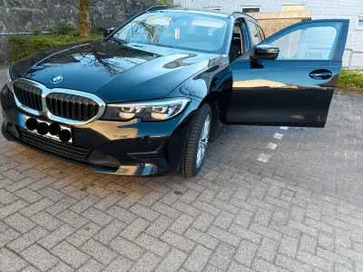 Brugt BMW 318 150 HK (110 kW) 2022 Sort Stationcar