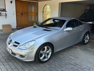 Gebraucht Mercedes SLK350 272 PS (200 kW) 2005 Silber Cabrio