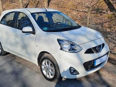 Gebraucht Nissan Micra 80 PS (58 kW) 2016 Weiß Kleinwagen