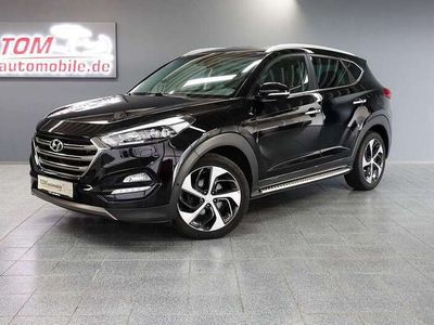 gebraucht Hyundai Tucson 2.0 CRDi Premium 4WD 1.HAND LED*LEDER*DAB