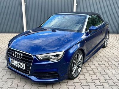 Blau Gebraucht 2016 Audi A3 Cabriolet S-Line Cabrio | 16.400 € (Fairer Preis)
