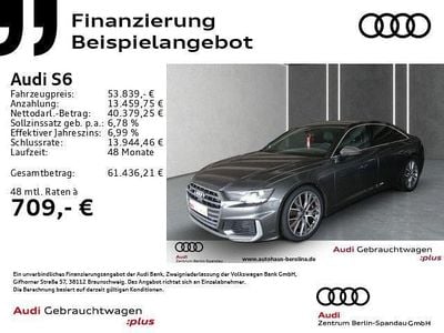 Daytonagrau perleffekt Gebraucht 2023 Audi S6 Ambiente Limousine | 53.839 € (Superpreis)
