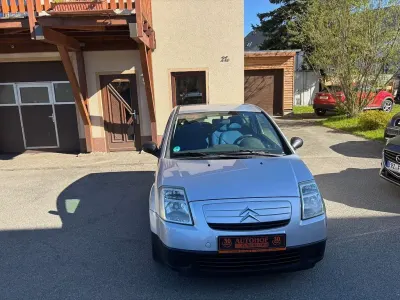 Brugt Citroën C2 Style 60 HK (44 kW) 2006 Sølv Hatchback