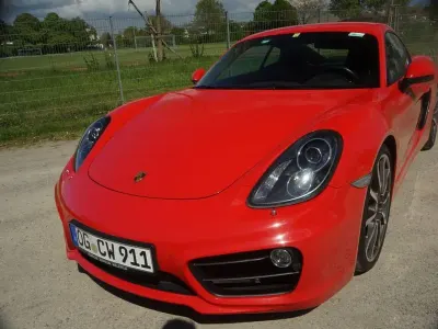 Gebraucht Porsche Cayman S Sport 325 PS (239 kW) 2013 Rot Coupé