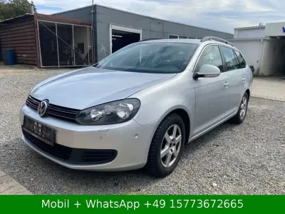 Gebraucht VW Golf VI Comfortline 105 PS (77 kW) 2011 Silber Kombi