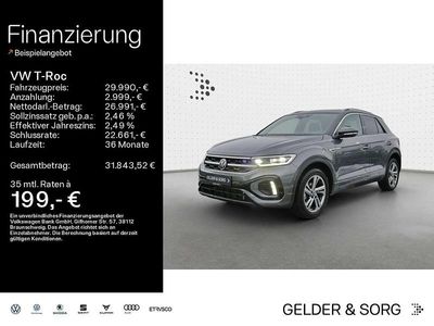 Gebraucht VW T-Roc R-line 150 PS (110 kW) 2025 Indiumgrau metallic SUV