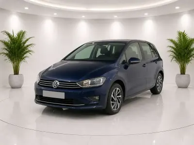 Gebraucht VW Golf Sportsvan Sound 110 PS (80 kW) 2017 Atlantic blue Van / Kleinbus