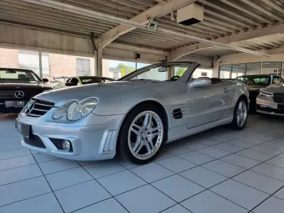 Gebraucht Mercedes SL55 AMG AMG 517 PS (380 kW) 2006 Silber Cabrio