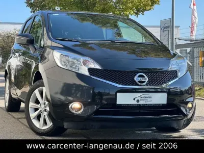 Gebraucht Nissan Note Acenta+ 98 PS (72 kW) 2017 Schwarz Kleinwagen