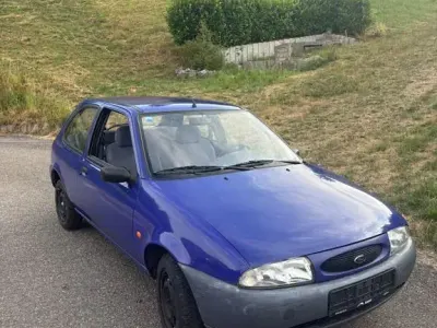 Gebraucht Ford Fiesta 50 PS (36 kW) 1996 Blau Kleinwagen