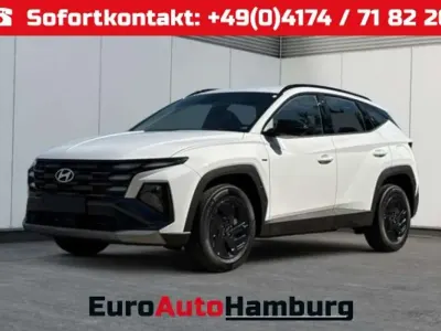 Neu Hyundai Tucson Blackline 239 PS (175 kW) 2026 Atlas white/weiß SUV