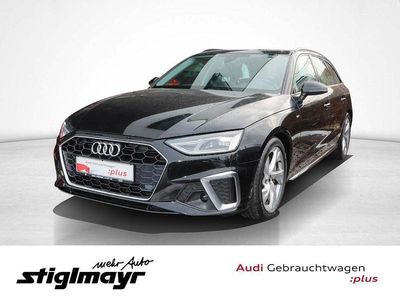 Gebraucht Audi A4 S-Line 204 PS (150 kW) 2021 Mythosschwarz metallic Kombi
