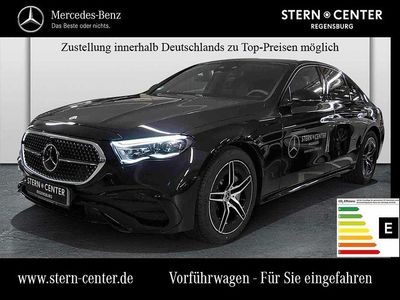 Metalliclack obsidianschwarz Gebraucht 2025 Mercedes E200 AMG Limousine | 53.870 € (Fairer Preis)