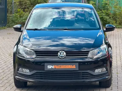 Gebraucht VW Polo Trendline 75 PS (55 kW) 2014 Schwarz Limousine