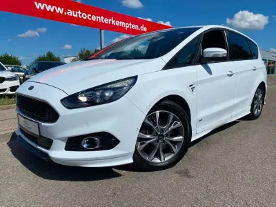 Gebraucht Ford S-MAX ST-Line 190 PS (139 kW) 2018 Weiß Van / Kleinbus
