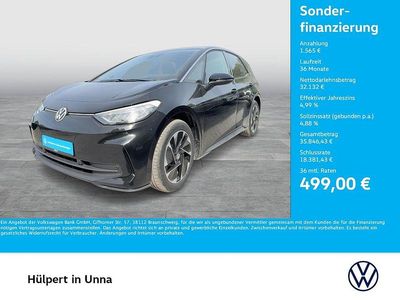 Nouă VW ID.3 Pure 125 kW (170 CP) 2026 Negru Hatchback